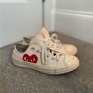 Comme de Garçon low top converse